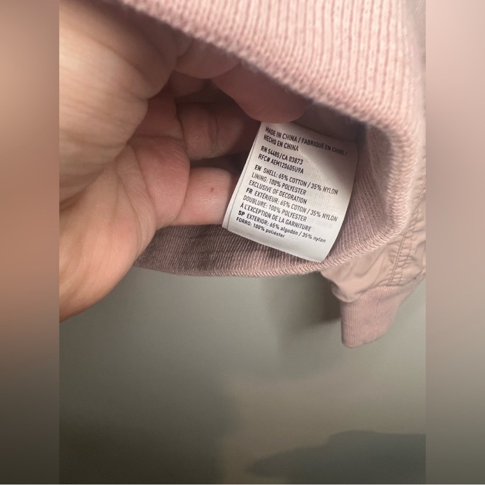 American Eagle - Pink Bomber Jacket - Size medium - Picture 7 of 7